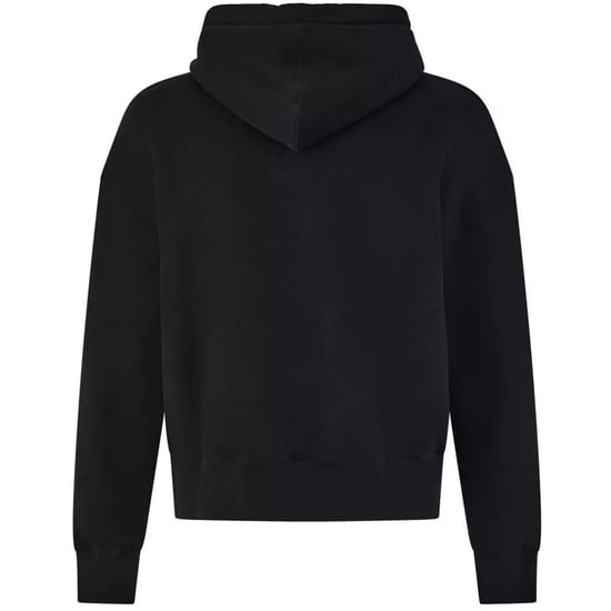 Schwarzer Kapuzenpullover von Palm Angels im Kroko-Design - Image 2