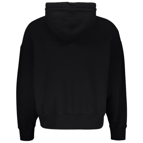 Palm Angels Spray Heart Design Schwarzer Kapuzenpullover - Image 2