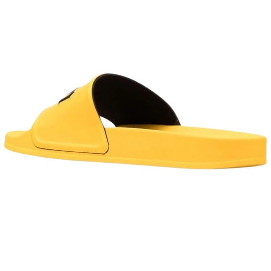 Gelbe Pool-Slides mit Gothic-Print von Palm Angels - Image 4