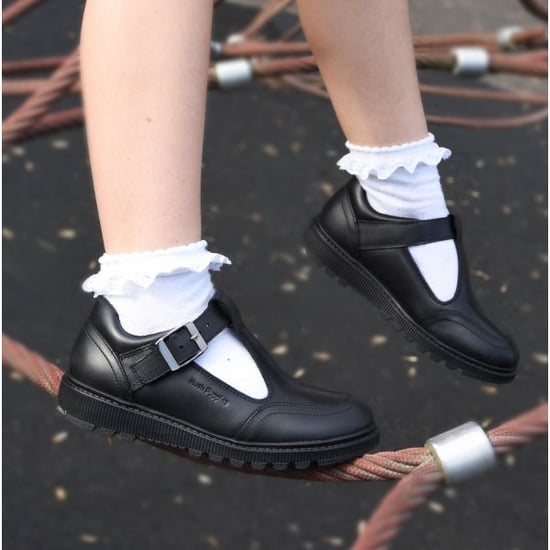 KERRY Mädchen Schulschuhe Schwarz - Image 1