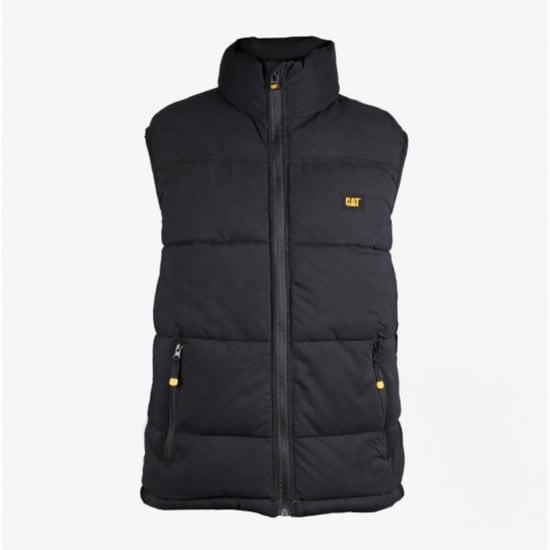 CAT C430 Unisex Warmes Gilet Schwarz - Image 1