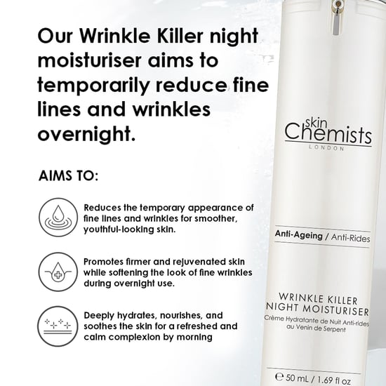 skinChemists Faltenkiller Nachtfeuchtigkeitscreme 50ml - Image 3