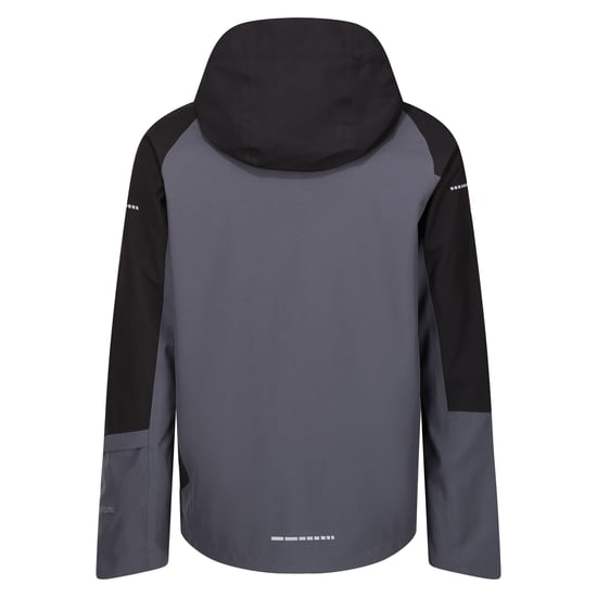 Regatta - "X-Pro Beacon" Jacke, wasserfest für Herren (Mittelgrau/Schwarz) - Image 2