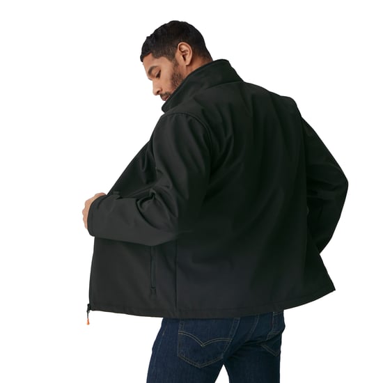 Regatta - Softshelljacke für Herren (Schwarz) - Image 2