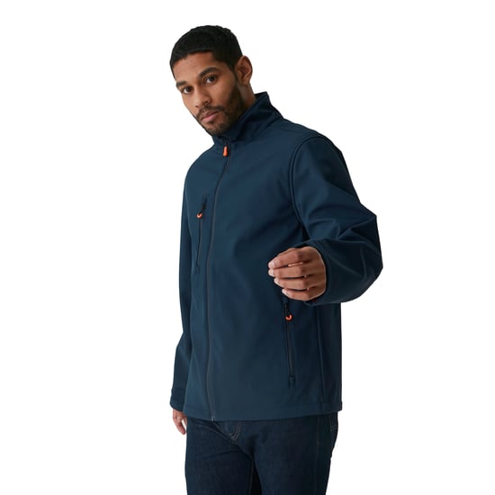 Regatta - Softshelljacke für Herren (Marineblau) - Image 1