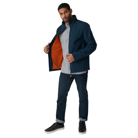 Regatta - Softshelljacke für Herren (Marineblau) - Image 3