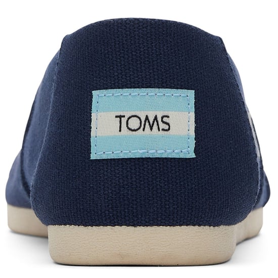 TOMS Alpargata 100% Baumwoll-Damenesspadrilles In Marineblau - Image 2