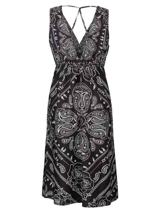 Replay Freizeitkleid All Over bedruckte Baumwollpopeline - Image 2