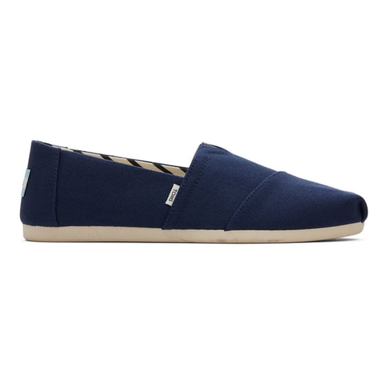 TOMS Alpargata 100% Baumwoll-Damenesspadrilles In Marineblau - Image 5