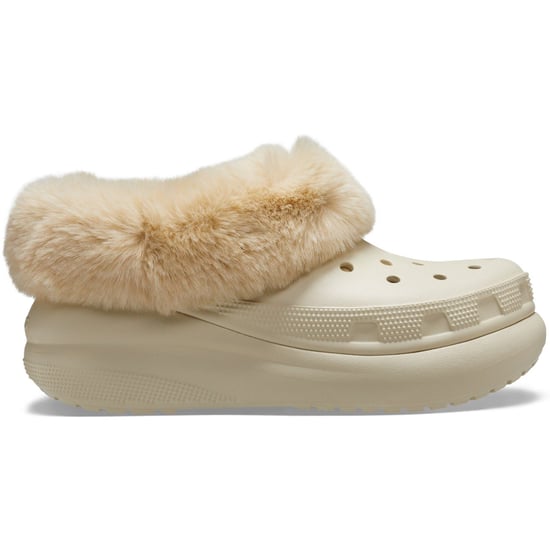 Crocs Furever Crush Clog Knochen Damen Beige Komfortschuhe - Image 6