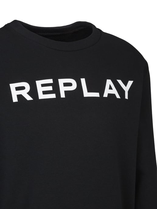 Replay Sweatshirt French Terry Baumwolle-Polyester - Image 3