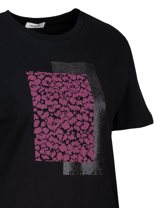 Replay T-Shirt Baumwoll-Jersey - Image 3
