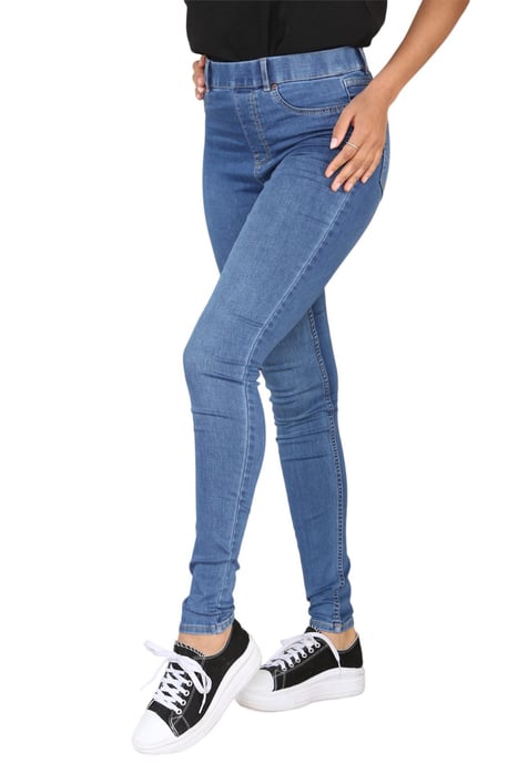 New Look Damen Emilee Jeggings in Blau - Image 3