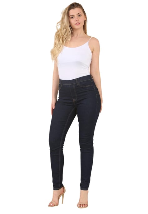 New Look Damen Emilee Jeggings in Indigo - Image 6
