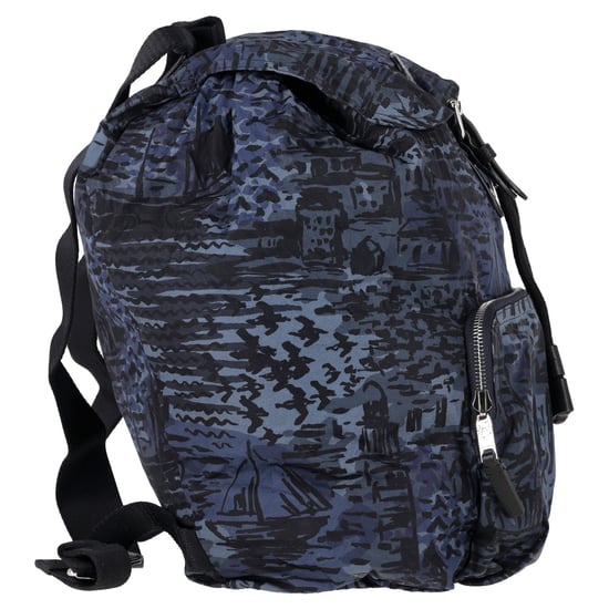 Burberry Coastal Print Rucksack in Blau Polyamid - Image 2