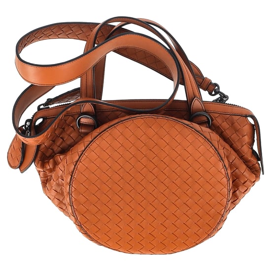 Bottega Veneta Intrecciato Tambura Handtasche aus braunem Leder - Image 2