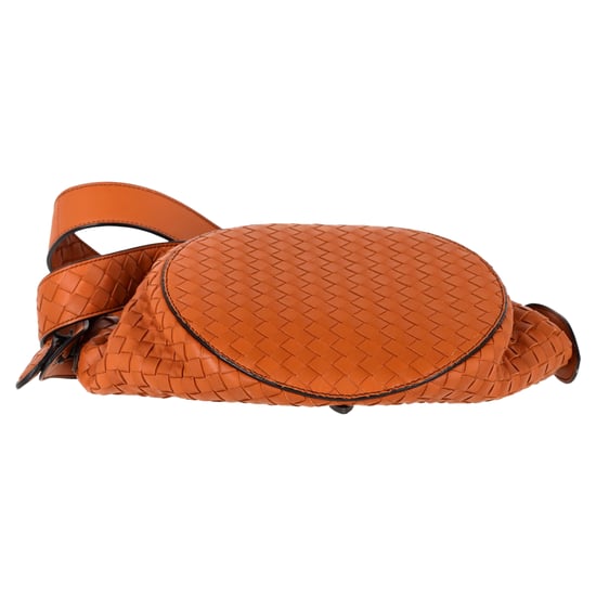 Bottega Veneta Intrecciato Tambura Handtasche aus braunem Leder - Image 3