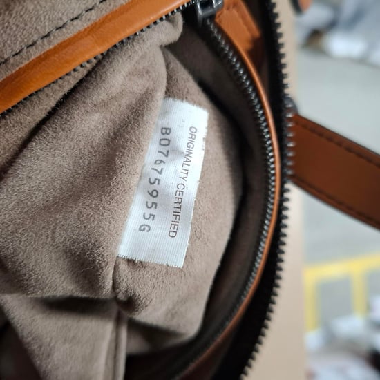 Bottega Veneta Intrecciato Tambura Handtasche aus braunem Leder - Image 5