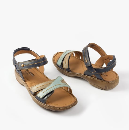 DEBRA 62 Damen Sandalen Indigo-Multi - Image 3