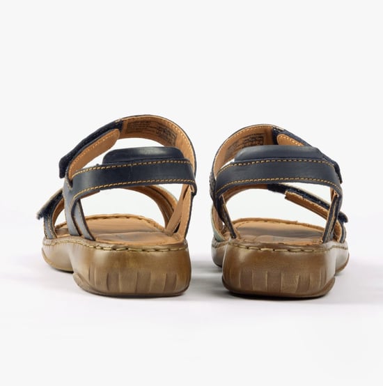 DEBRA 62 Damen Sandalen Indigo-Multi - Image 4