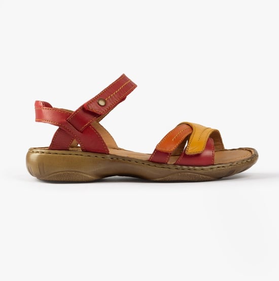 DEBRA 62 Damen Sandalen Rubin-Multi - Image 1