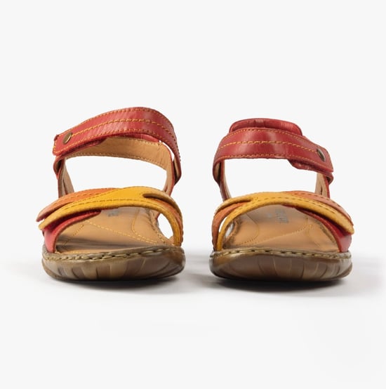 DEBRA 62 Damen Sandalen Rubin-Multi - Image 4
