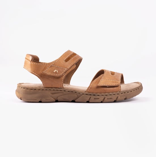 BRENDA 08 Damen Sandalen Camel - Image 1