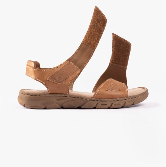 BRENDA 08 Damen Sandalen Camel - Image 2