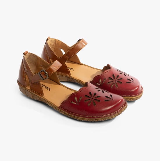 ROSALIE 04 Damen Sandalen Rubin-Kombi - Image 3