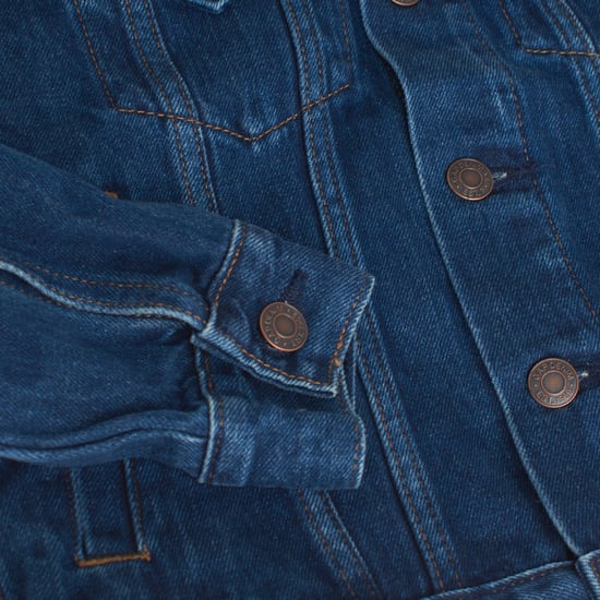 Jeansjacke mit Cordkragen 430094 Junge - Image 3