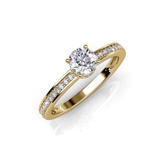 Elise Ring - Gold und Kristall - Image 1