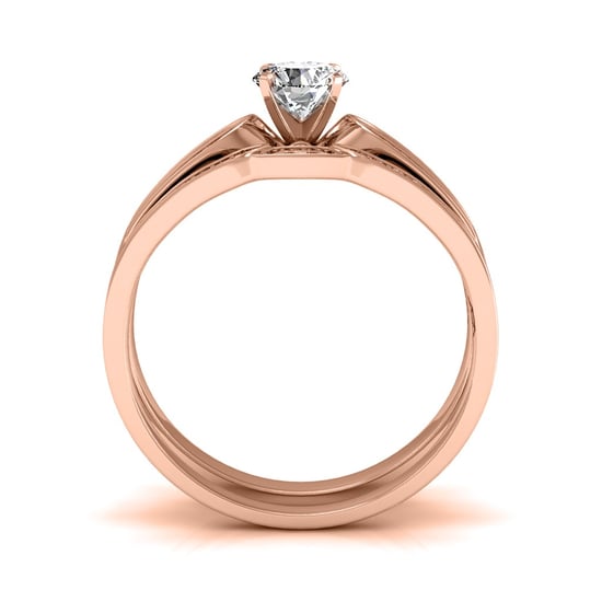 Kaiserin-Ring - Roségold und Kristall - Image 5