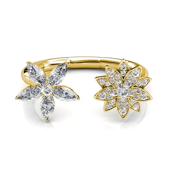 Fraternal Bloom Ring - Gold und Kristall - Image 2