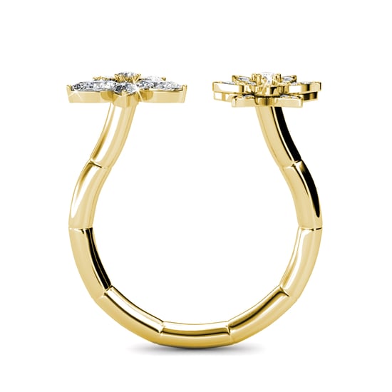 Fraternal Bloom Ring - Gold und Kristall - Image 3