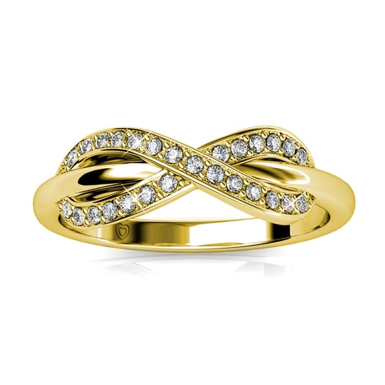 Trist Ring - Gold und Kristall - Image 3
