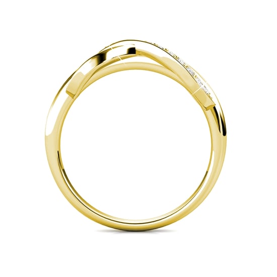 Trist Ring - Gold und Kristall - Image 4