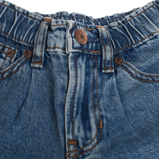 Hochtaillierte Fassjeans 725740 für Mädchen - Image 2