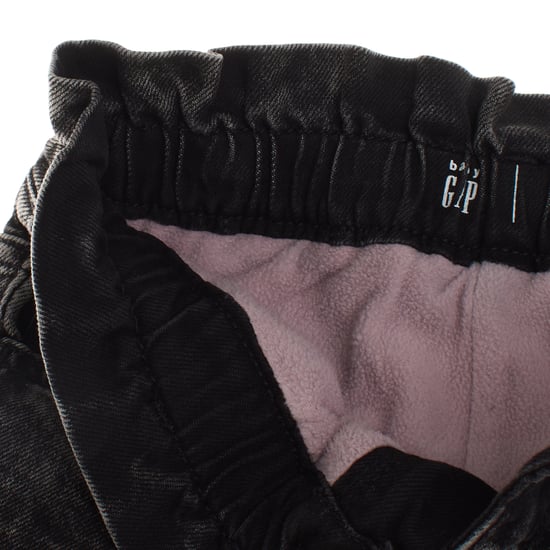 Fleece gefütterte Mom-Jeans 756139 Mädchen - Image 3