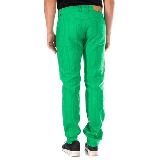 Lange gerade geschnittene niedrige Hose BGH0182 Herren - Image 3