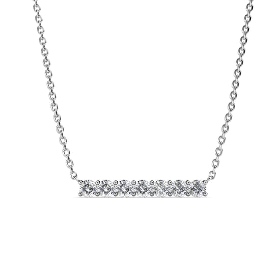 Myriad Birthe Stone Anhänger - Silber und Kristall - Image 1