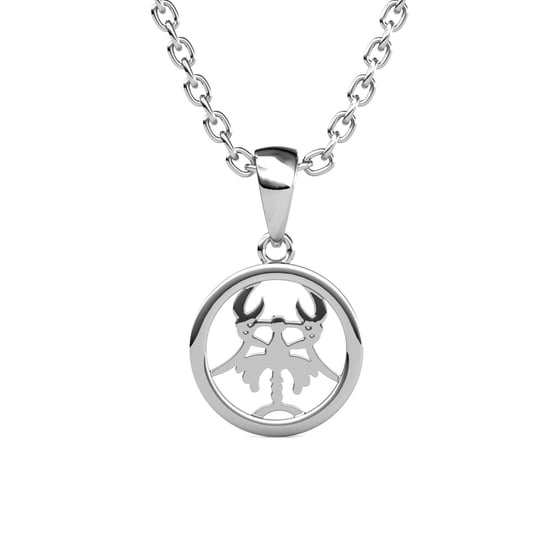 Krebs Sternzeichen Anhänger - Silber und Kristall - Image 4
