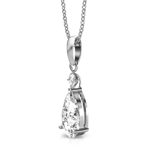 Prinzessinnen-Anhänger - Silber und Kristall - Image 3