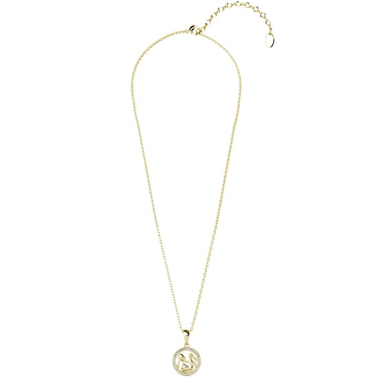 Wassermann Sternzeichen Anhänger - Gold und Kristall - Image 4