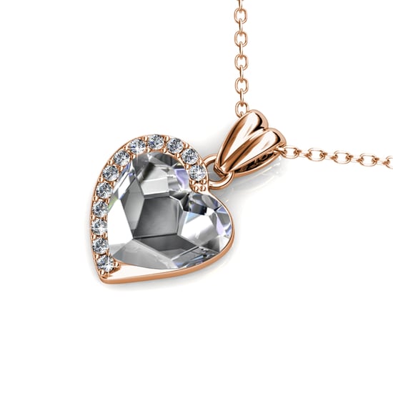 Anhänger „Fond Love“ – Roségold und Kristall - Image 3
