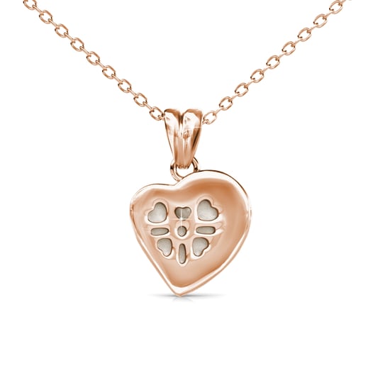 Anhänger „Fond Love“ – Roségold und Kristall - Image 4