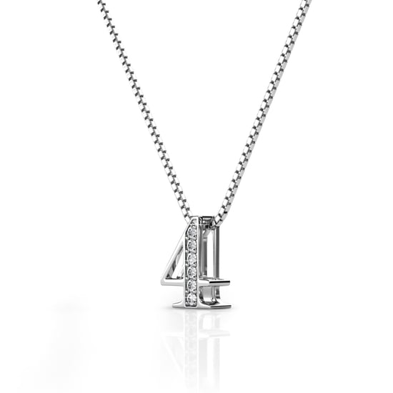 Anhänger Nummer 4 - Silber und Kristall - Image 3