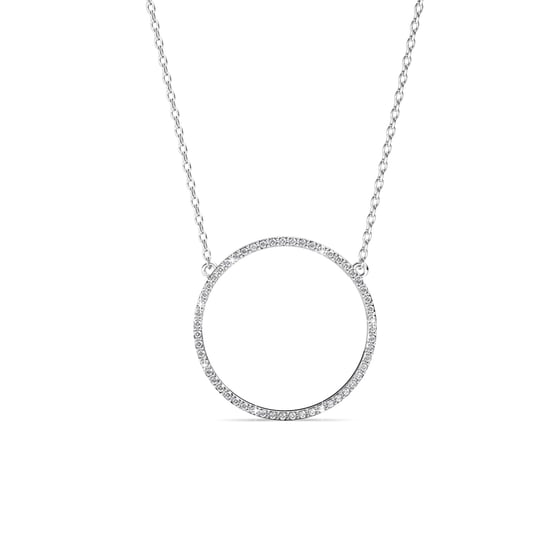 Olina Anhänger - Silber und Kristall - Image 1
