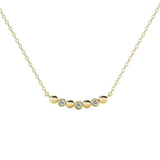 Evelyne Anhänger - Gold und Kristall - Image 1