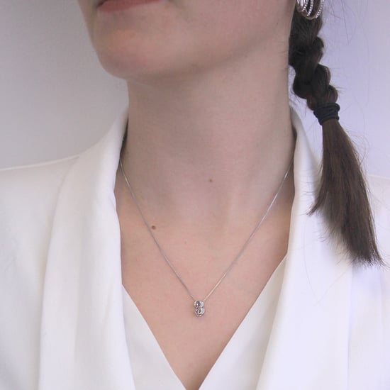 Anhänger Nummer 3 - Silber und Kristall - Image 2
