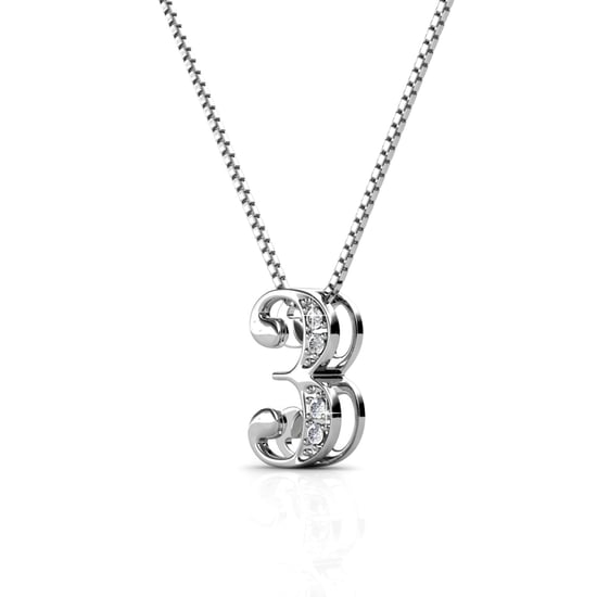 Anhänger Nummer 3 - Silber und Kristall - Image 3